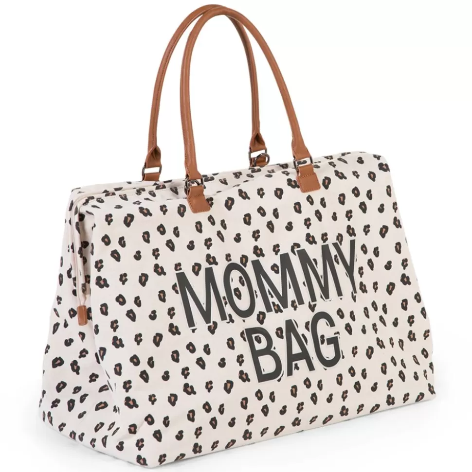 Mommy Bag Large Canvas - Leopard | Childhome Fashion