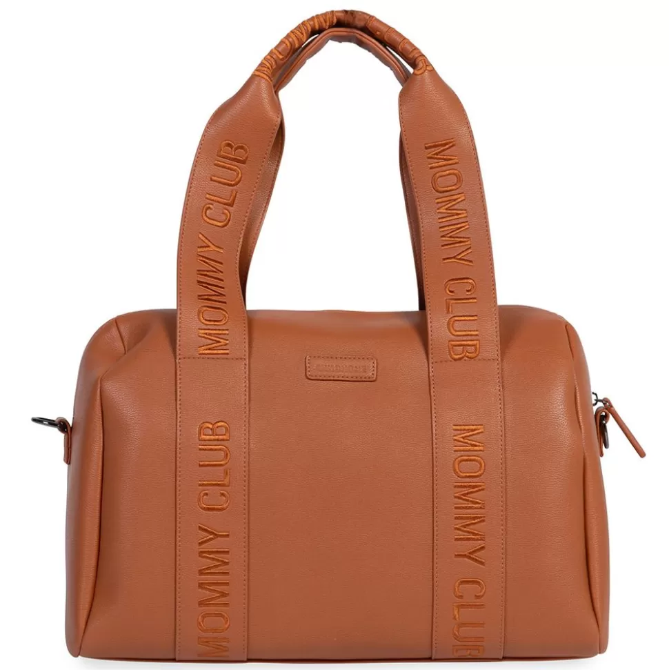 Mommy Club Signature - Cuir Vegan Brun | Childhome Best Sale