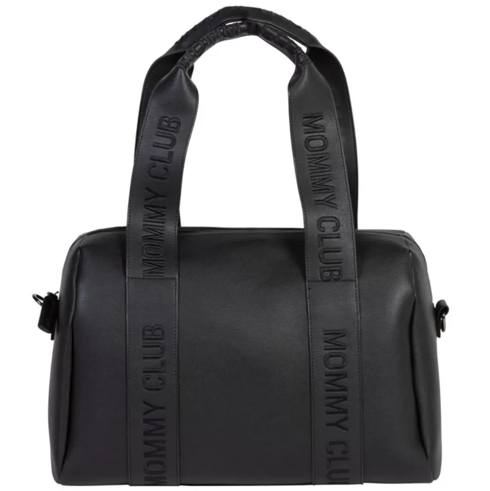 Mommy Club Signature - Cuir Vegan Noir | Childhome Best Sale