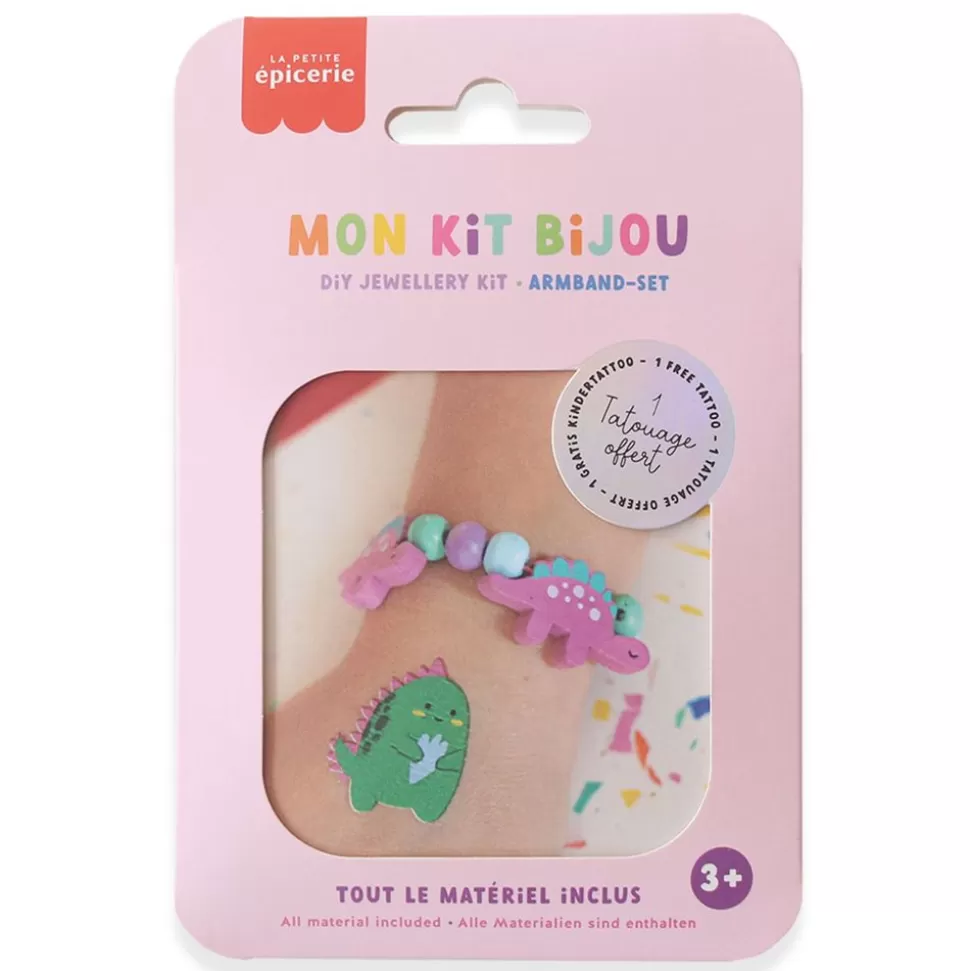 Mon Kit Bijou Enfant - Bracelet Dinosaures | La Petite Epicerie Sale