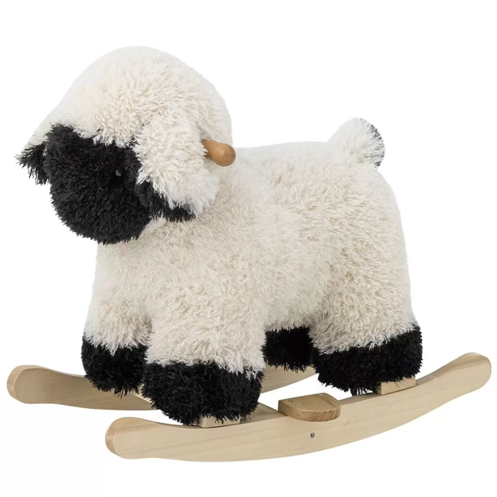 Mouton A Bascule - Noir Et Blanc | Bloomingville Hot