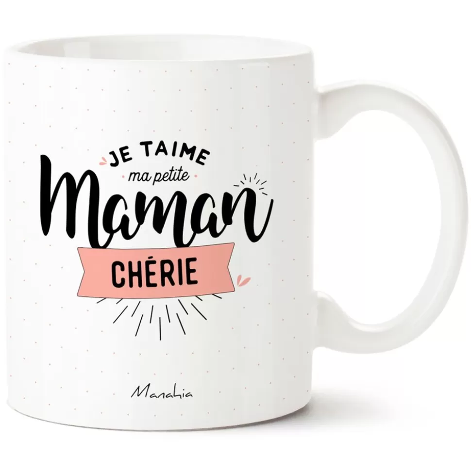 Mug Je T'Aime Ma Petite Maman Cherie - 320 Ml | Manahia Shop