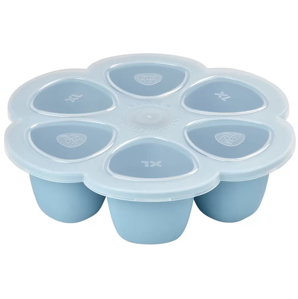 Multiportions Silicone 6 X 150 Ml - Blue | BÉABA Online