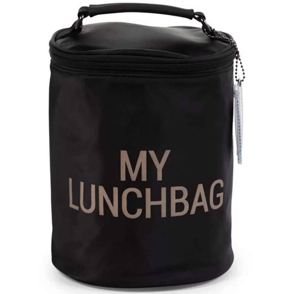 My Lunchbag - Noir Et Or | Childhome Online