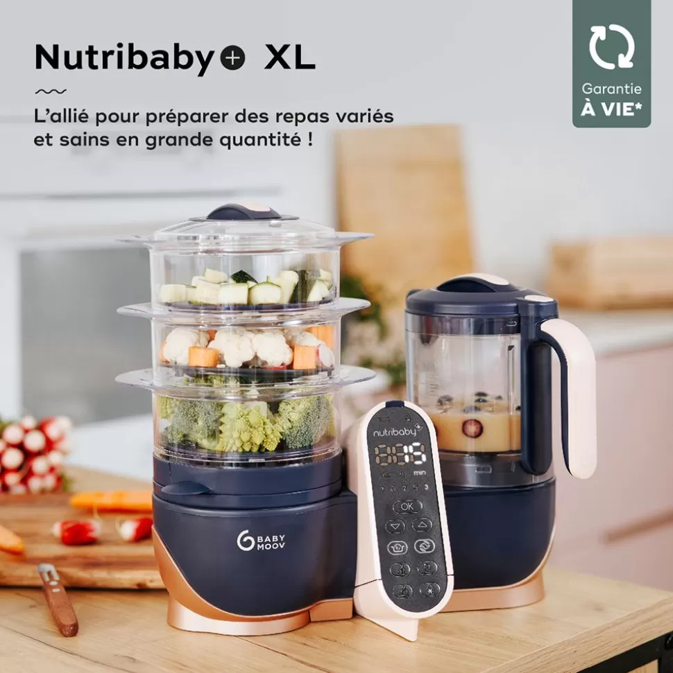 Nutribaby (+) Xl Et Livret Recettes - Bleu | Babymoov New