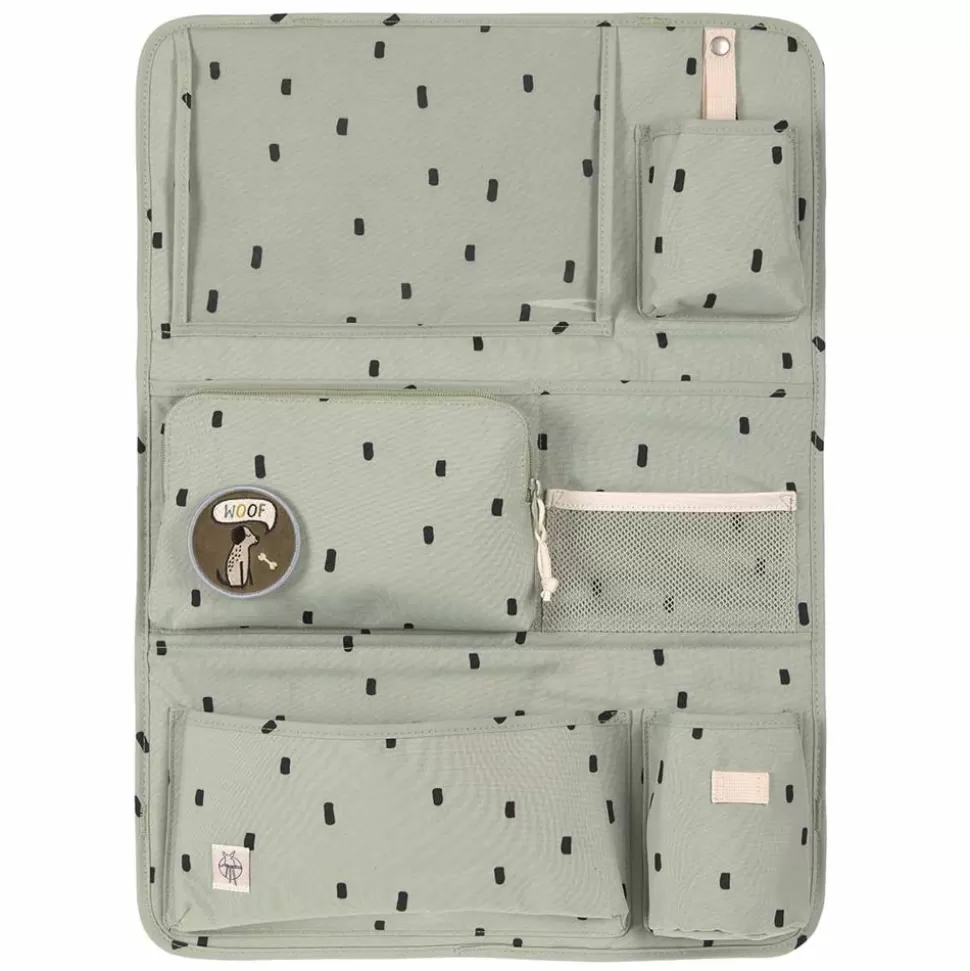 Organisateur De Voiture Happy Prints - Olive | LÄSSIG Clearance