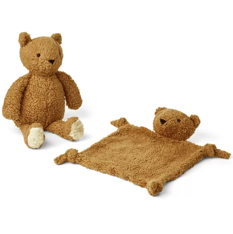 Pack Cadeau Ted Mr Bear Golden Caramel | Liewood New