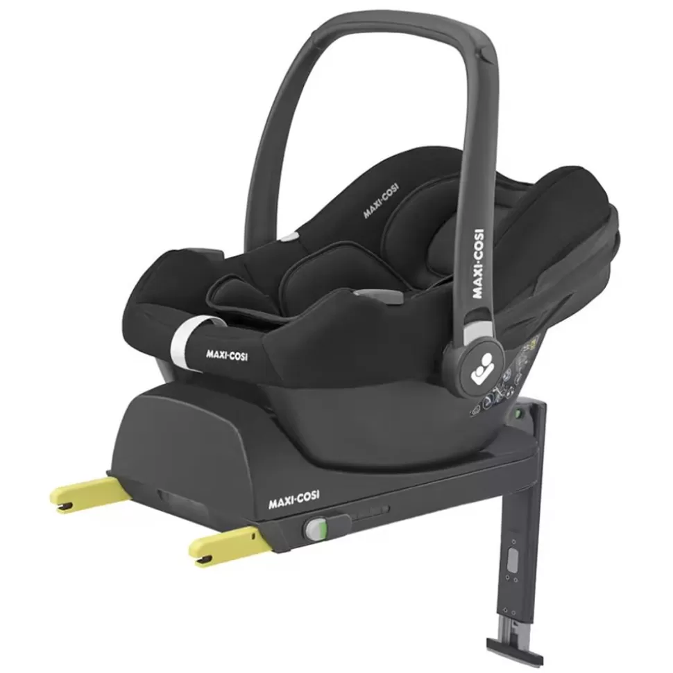 Pack Siège Auto Cabriofix I-Size Groupe 0+ Et Base Cabriofix - Essential Black | Maxi-Cosi Cheap