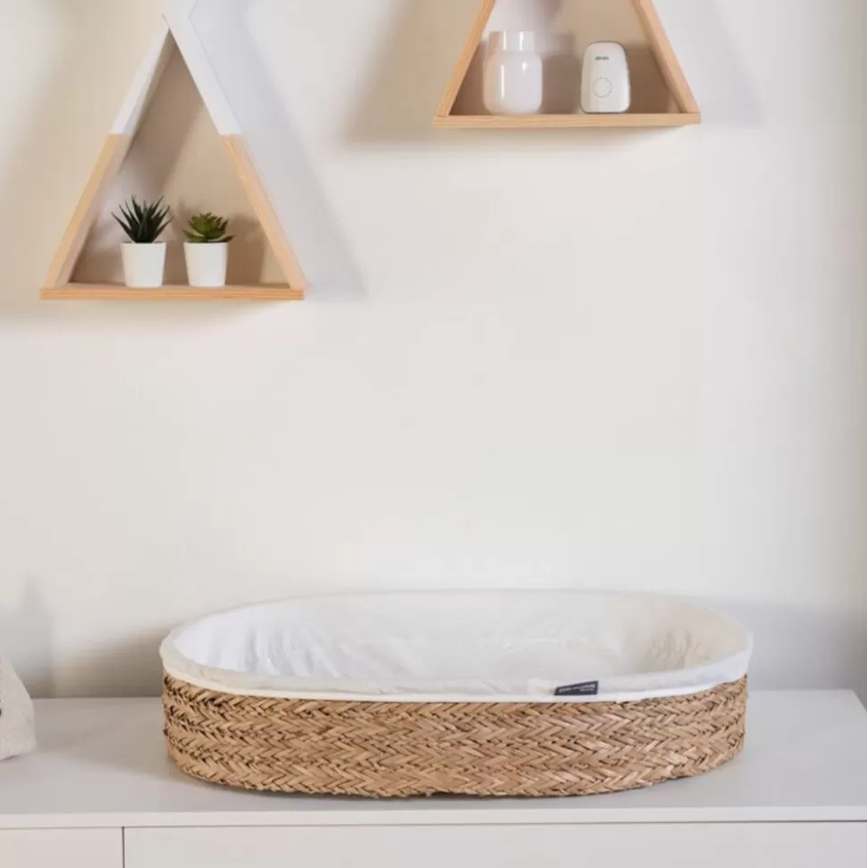 Panier A Langer Et Matelas - Naturel | Childhome Shop