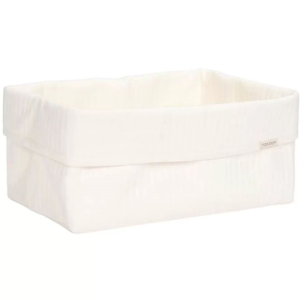 Panier De Commode Grand Pure - Soft White | Little Dutch Clearance