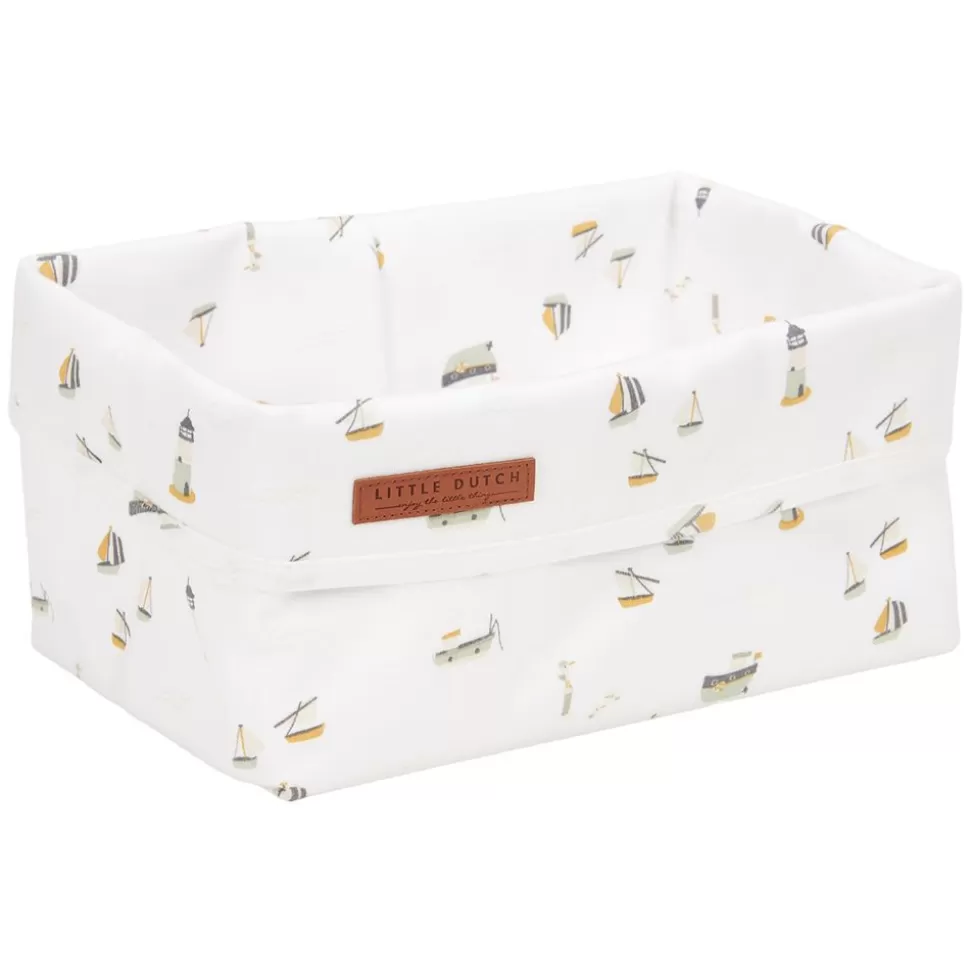 Panier De Commode Grand Sailors Bay - White | Little Dutch Sale