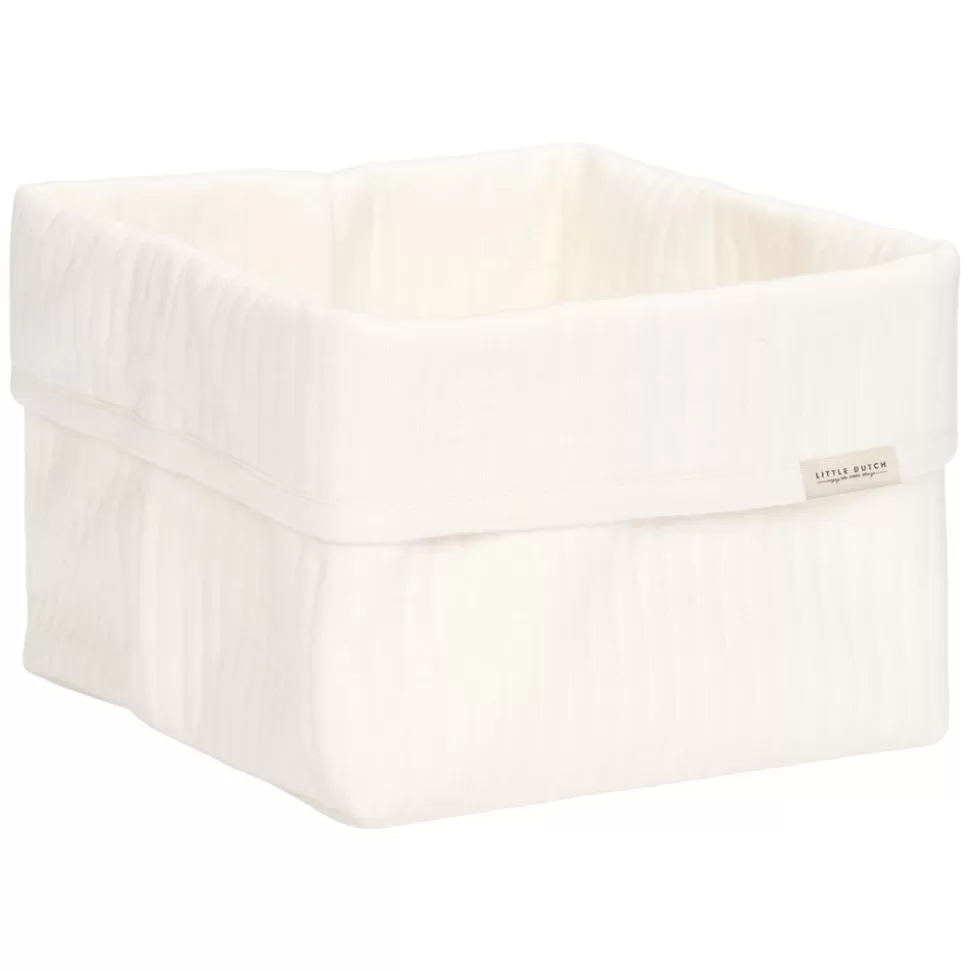 Panier De Commode Petit Pure - Soft White | Little Dutch Cheap