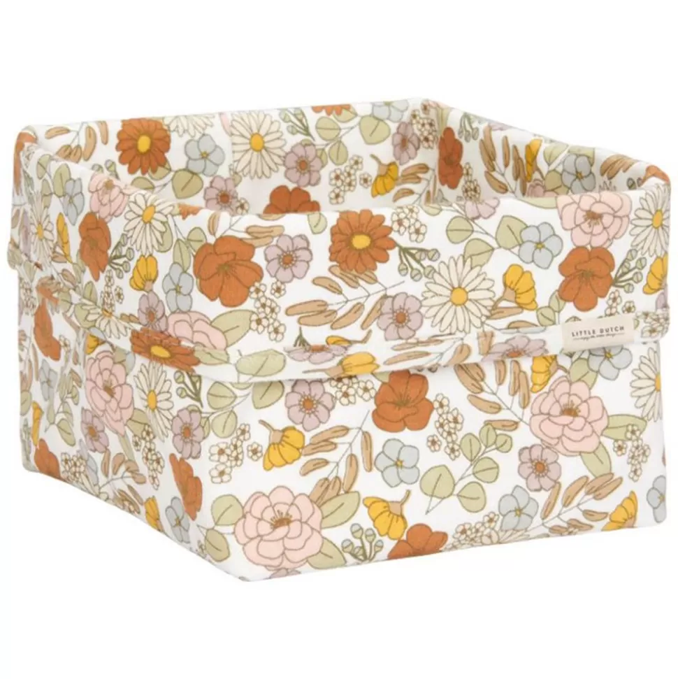 Panier De Commode Petit Vintage - Little Flowers | Little Dutch Shop