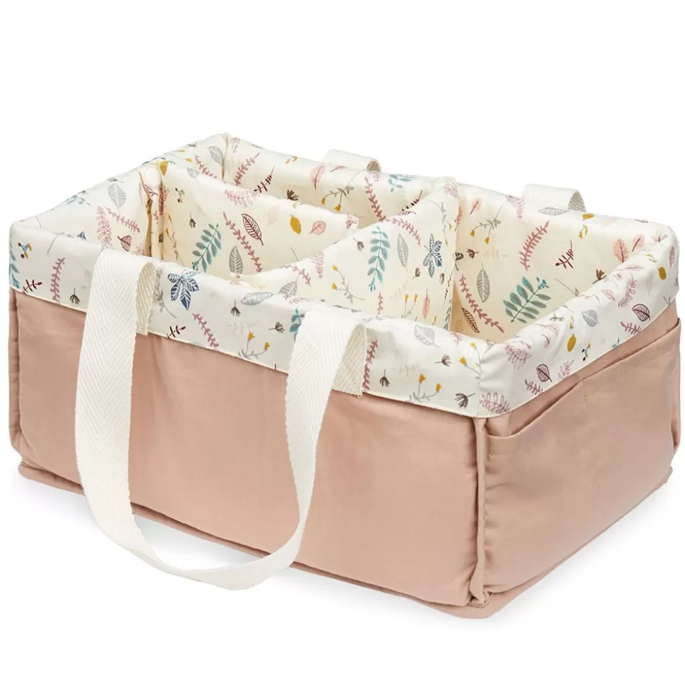 Panier De Rangement - Pressed Leaves Rose | Camcam Copenhagen Outlet