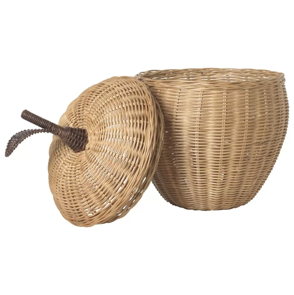 Panier De Rangement Pomme Petit Modele - Naturel | Ferm Living Shop