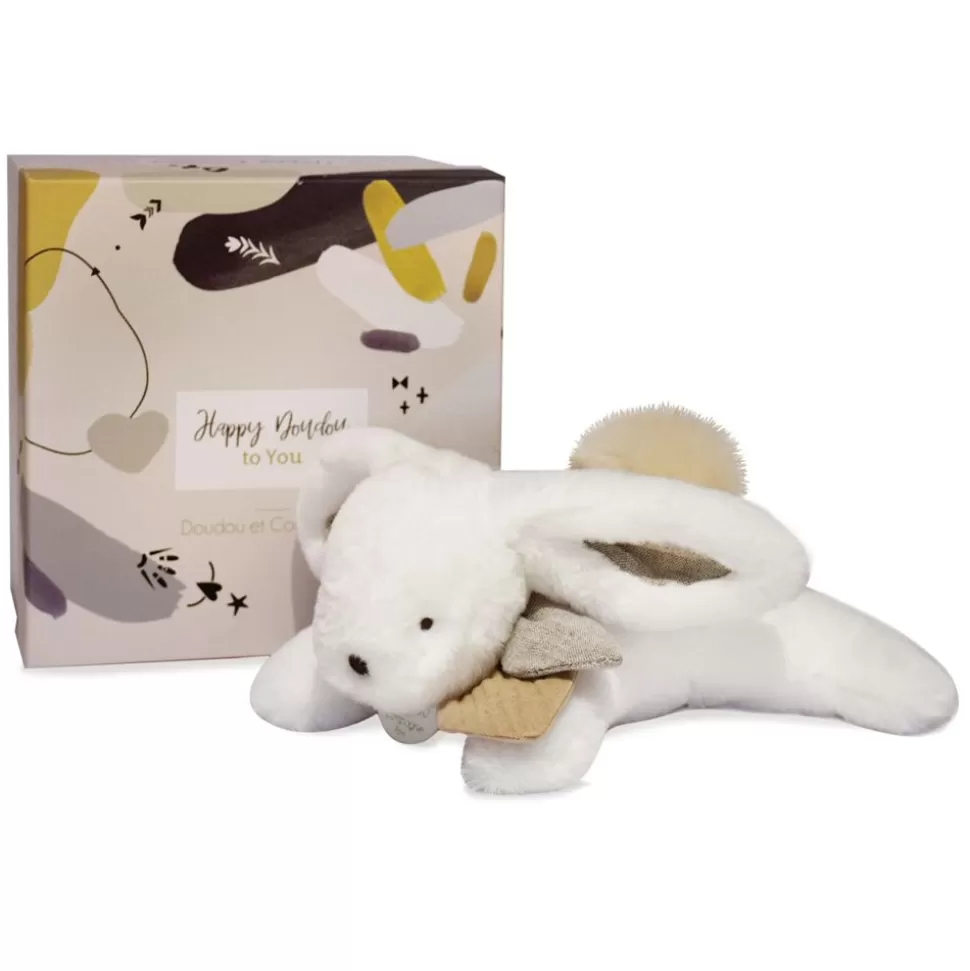 Pantin Pompon Happy Wild - Naturel | Doudou et Compagnie Hot