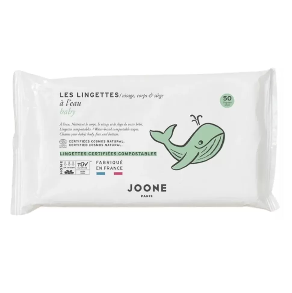 Paquet De Lingettes A L'Eau Compostables | Joone Online