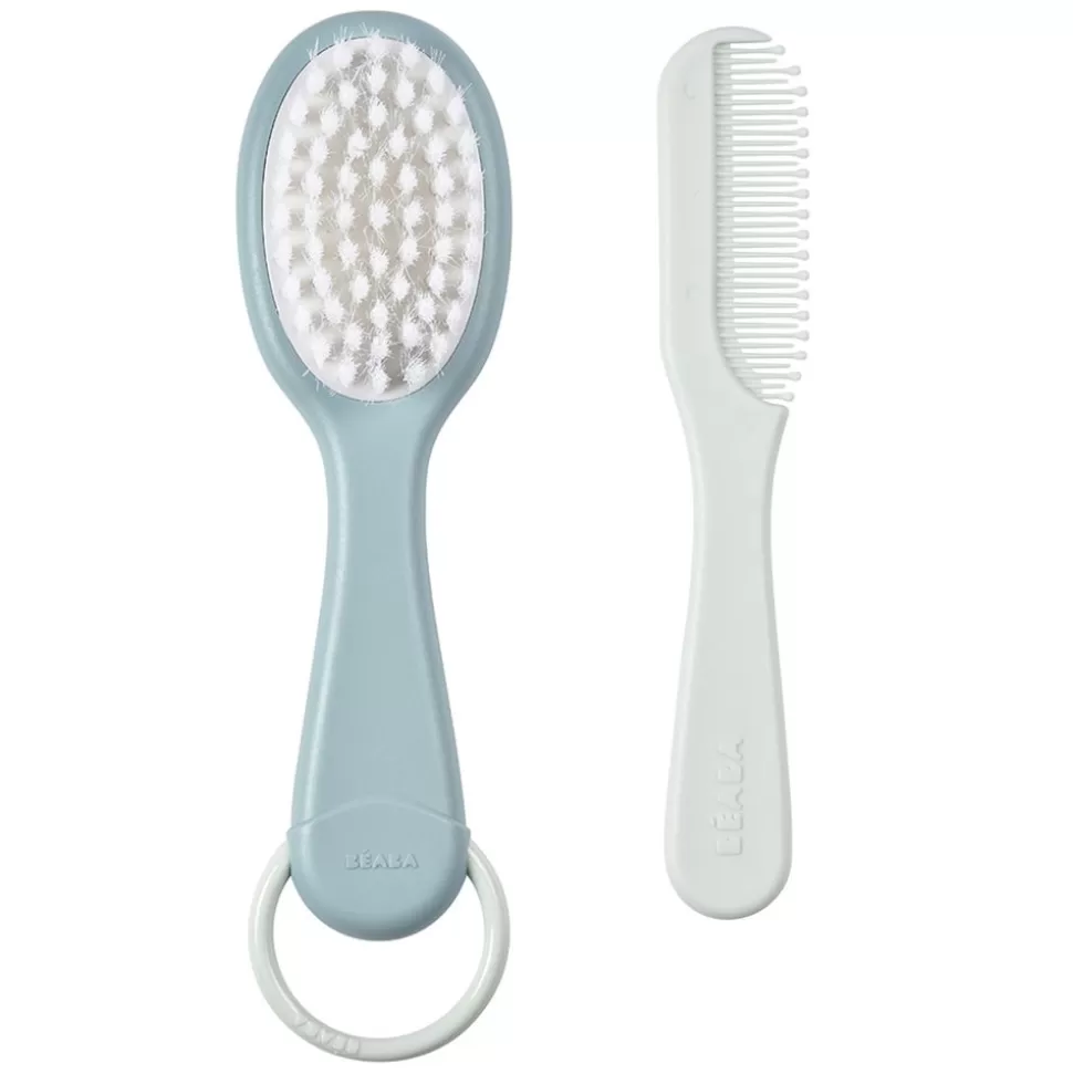 Peigne Et Brosse - Green Blue | BÉABA Hot