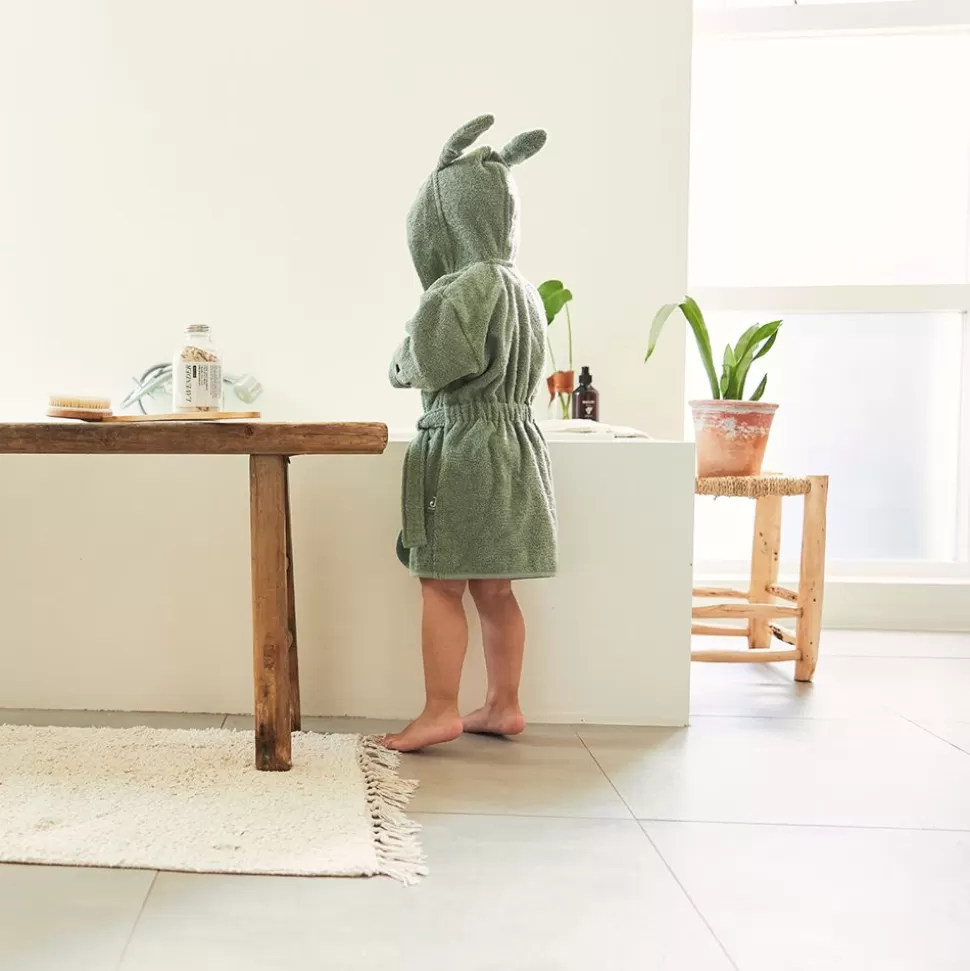 Peignoir De Bain Ash Green - 1/2 Ans | Jollein Shop