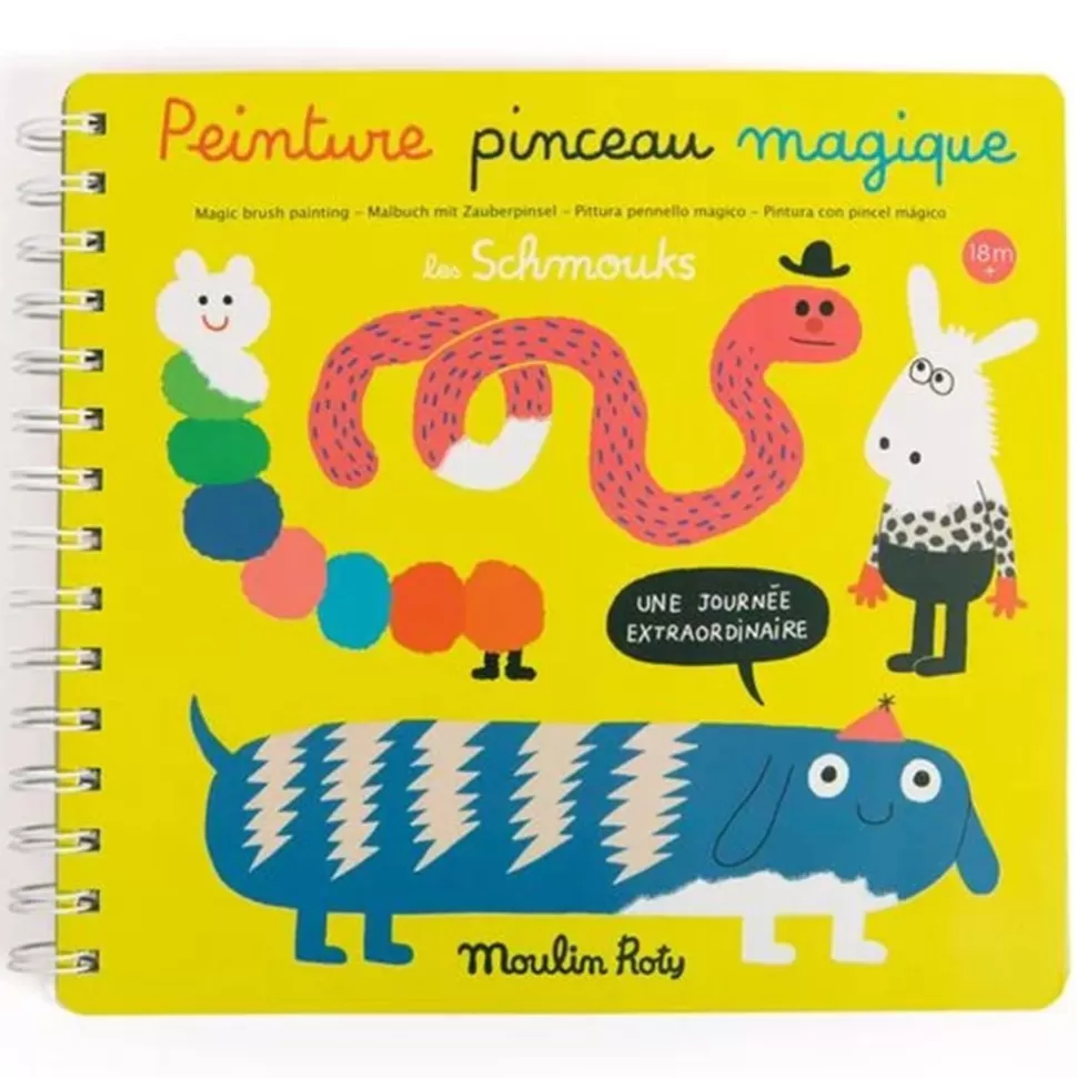 Peinture Pinceau Magique - Les Schmouks | Moulin Roty Best