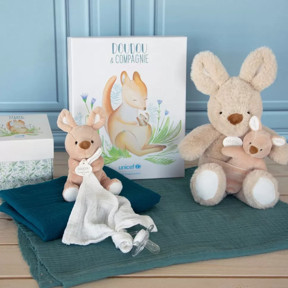 Peluche Kangourou Unicef Bebe & Moi | Doudou et Compagnie Clearance