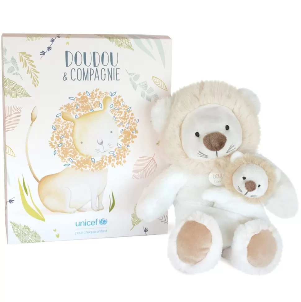 Peluche Lion Unicef Bebe & Moi | Doudou et Compagnie New