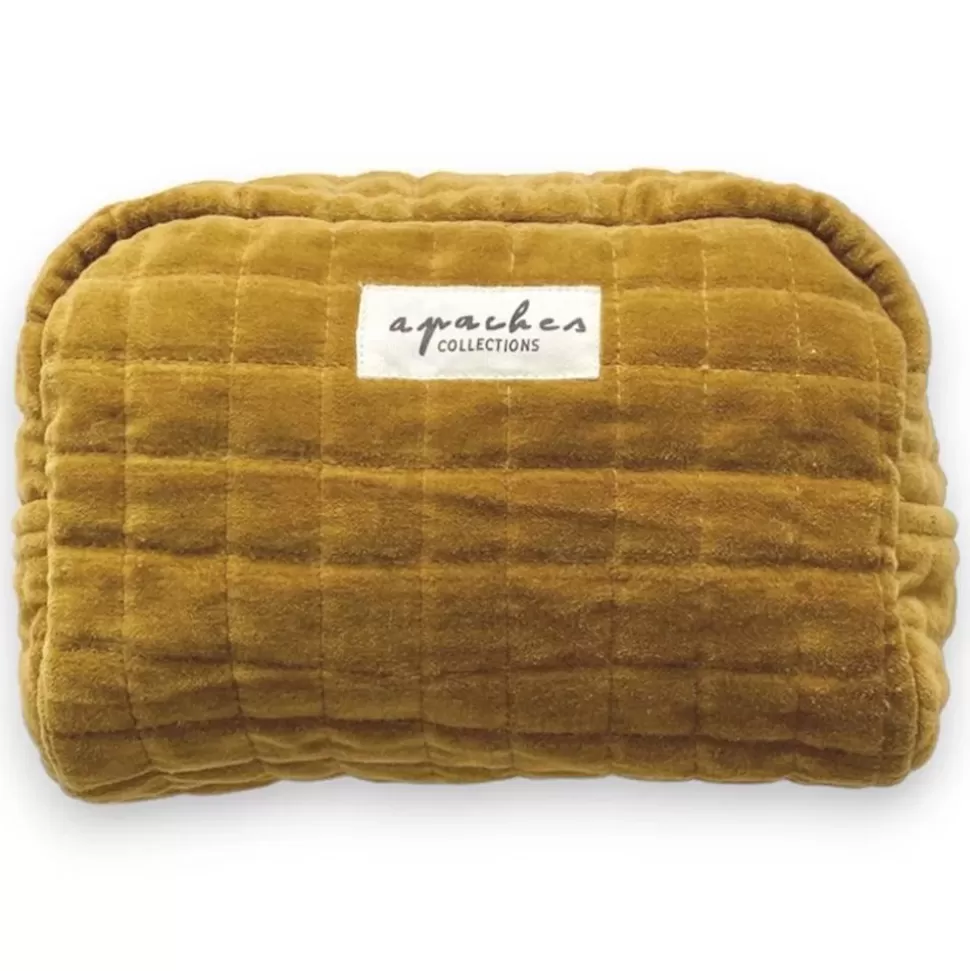 Petite Trousse Gaya Velours - Ocre | Apaches Hot