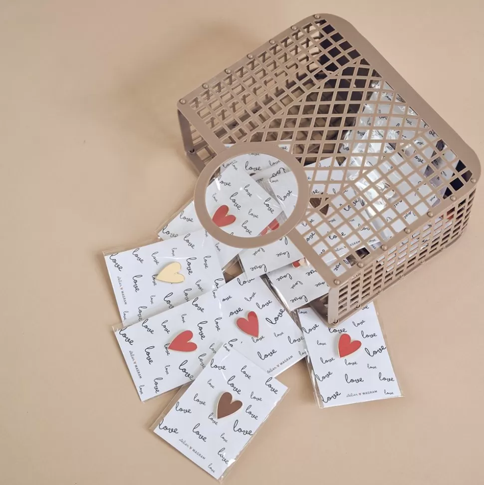 Pin'S Carte Love - Chocolat | Atelier Wagram Discount