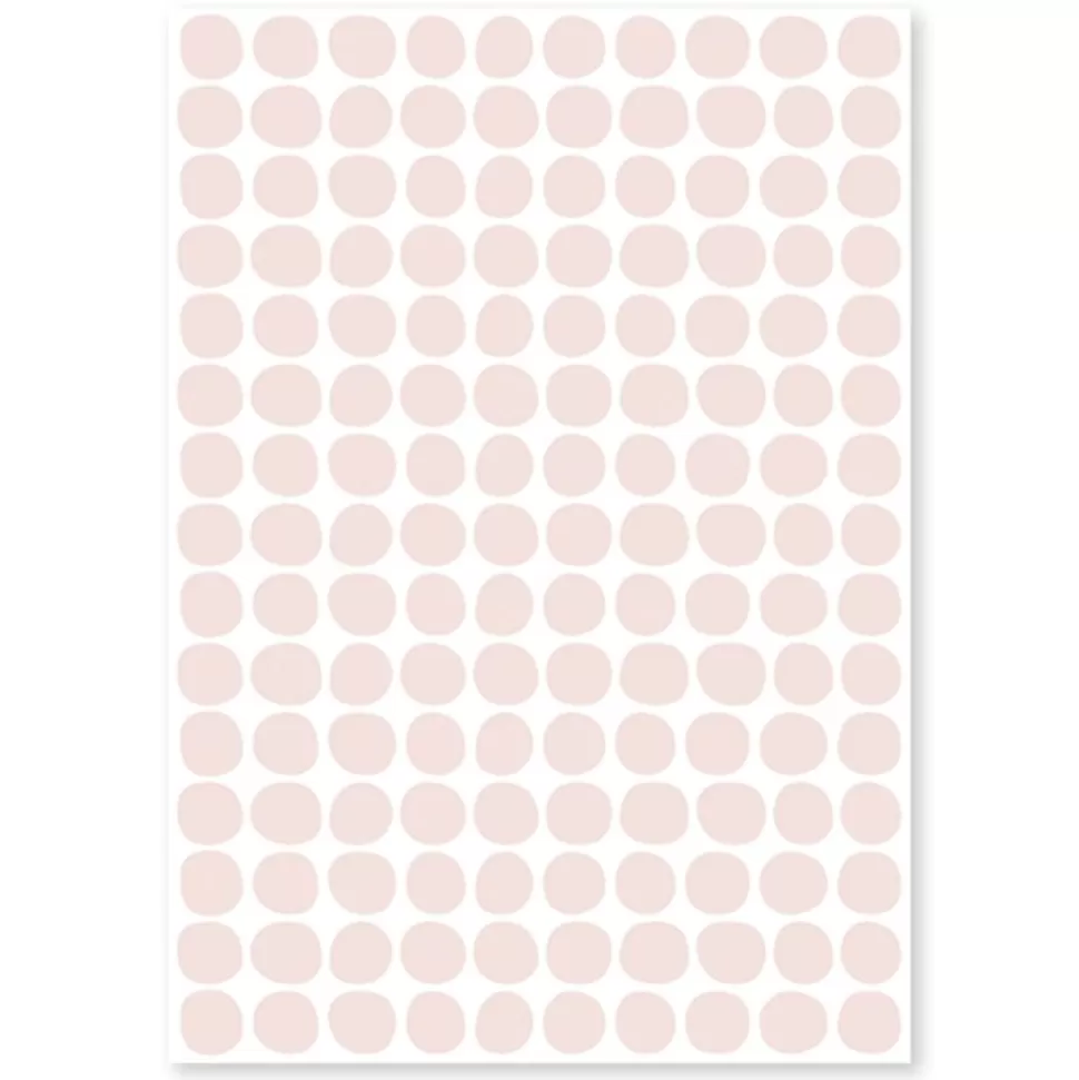 Planche De Stickers - Pois Rose Pearl | Lilipinso New