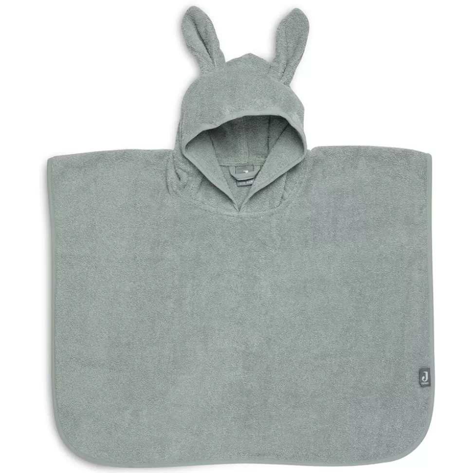 Poncho De Bain Ash Green - 1/4 Ans | Jollein Hot