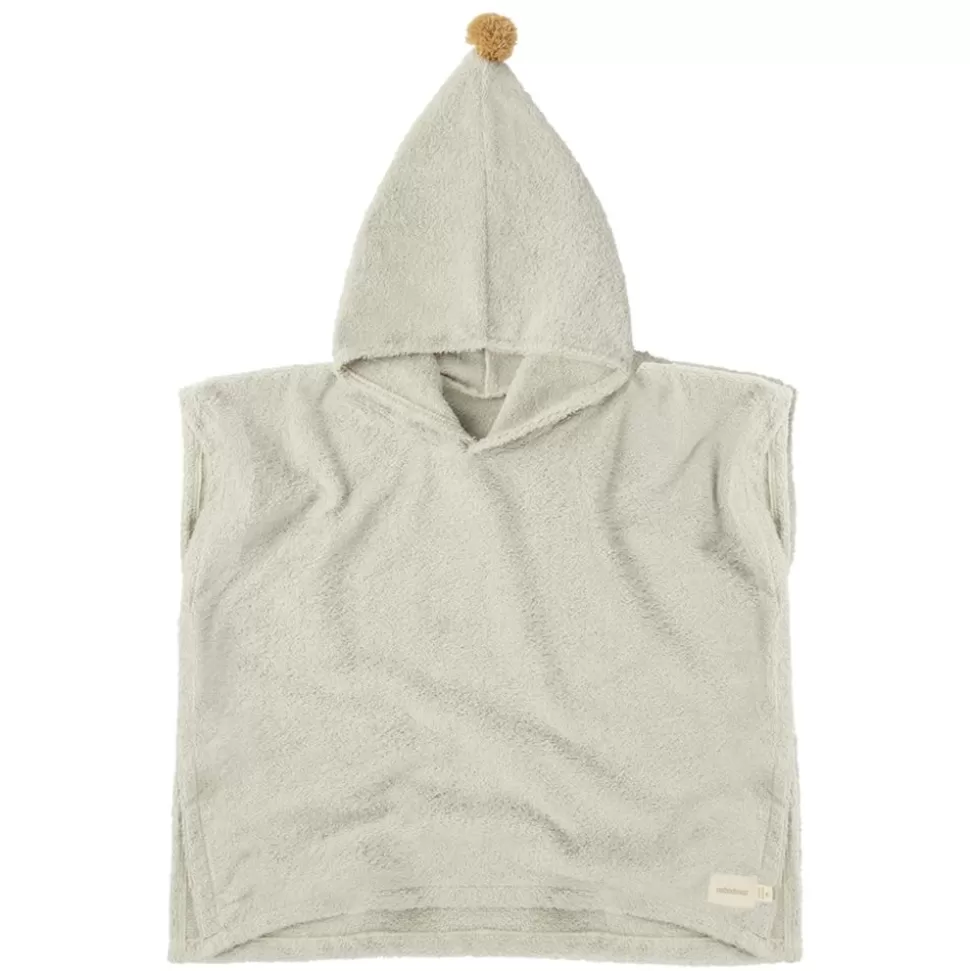 Poncho De Bain So Cute - Sage Green | Nobodinoz Shop