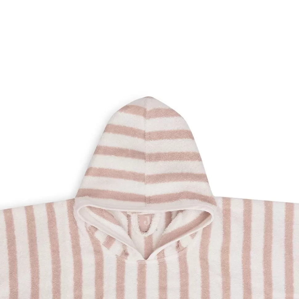 Poncho De Bain Stripe Wild Rose - 1/4 Ans | Jollein Store