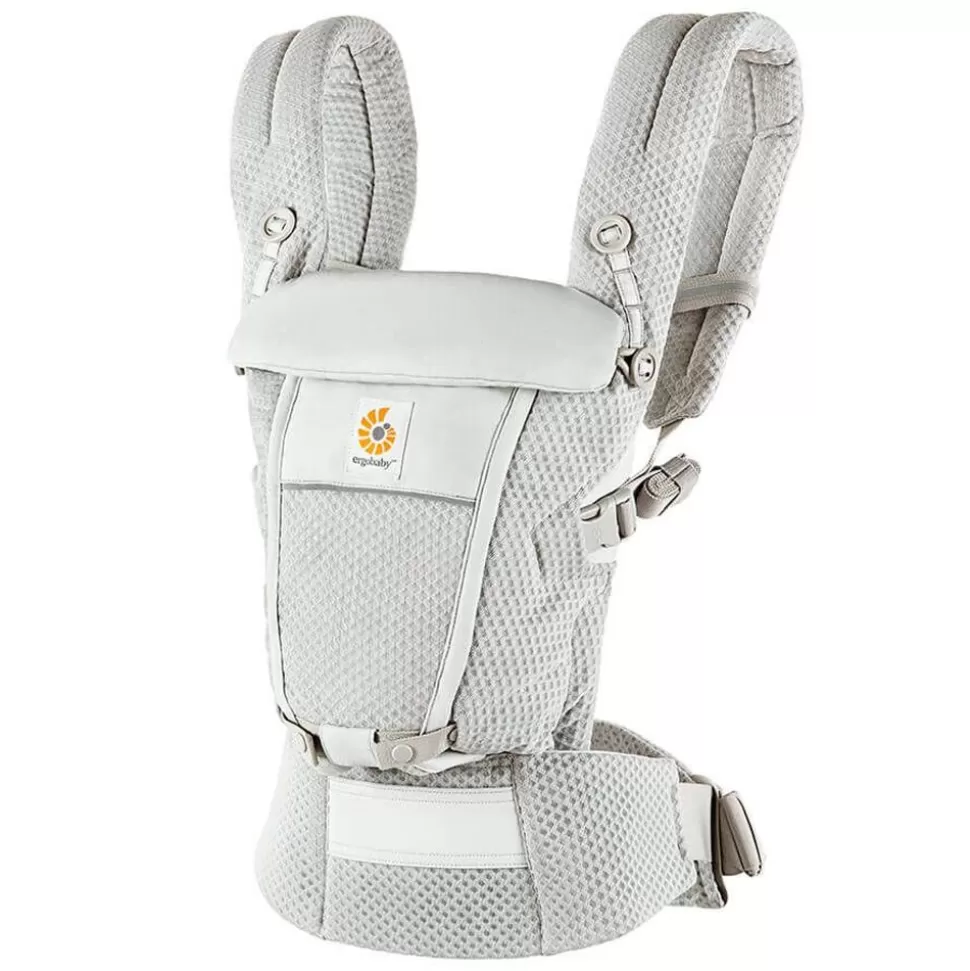 Porte-Bebe Adapt Softflex Mesh - Gris Perle | Ergobaby Online