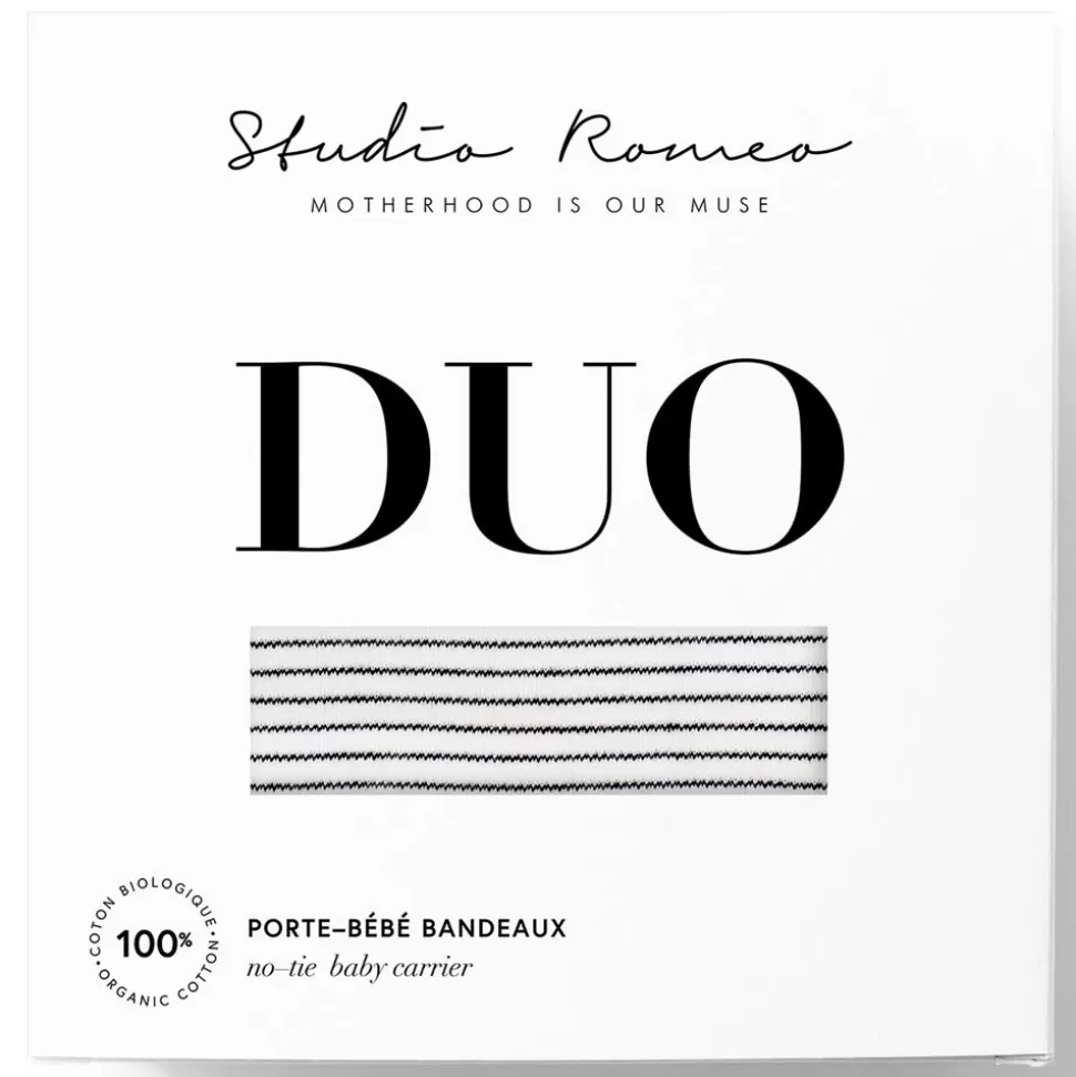 Porte-Bebe Duo T2 - Stripes | Studio Romeo Discount