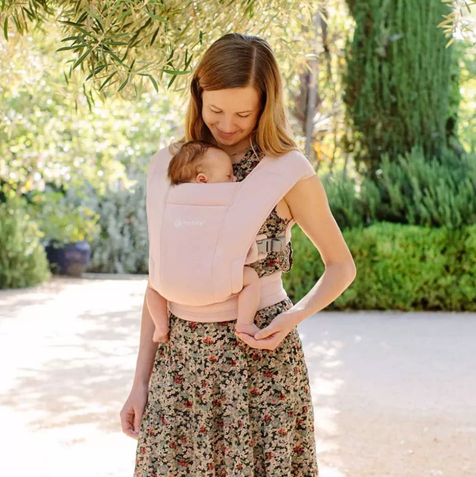 Porte-Bebe Embrace Soft Knit - Rose Pale | Ergobaby Sale