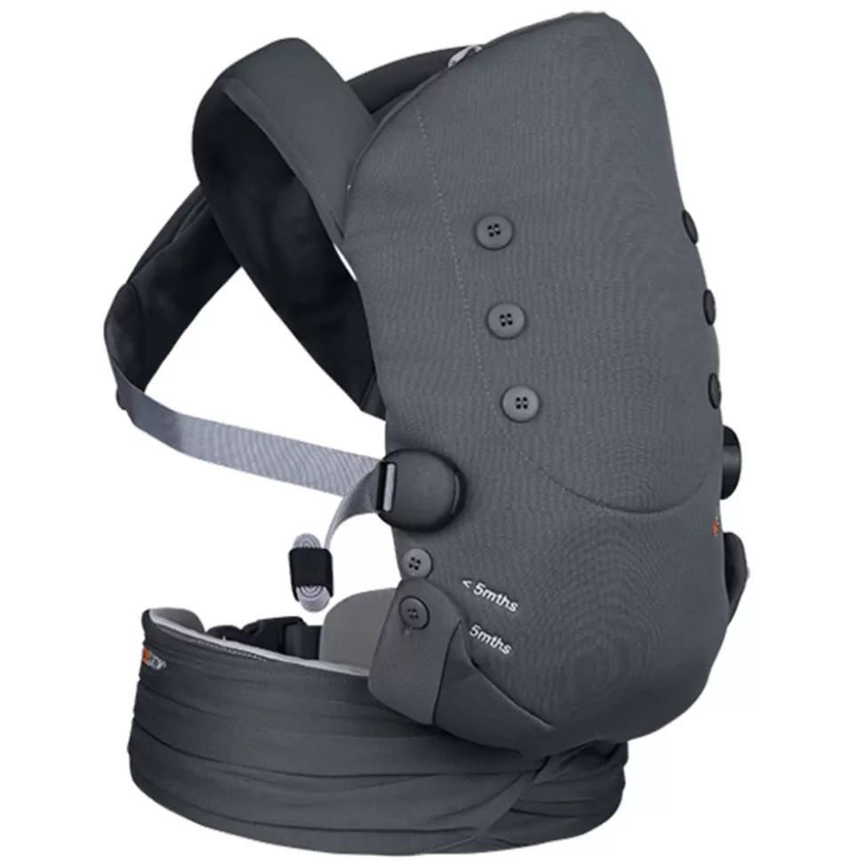 Porte-Bebe Newborn Haven - Anthracite Forest | BeSafe Clearance