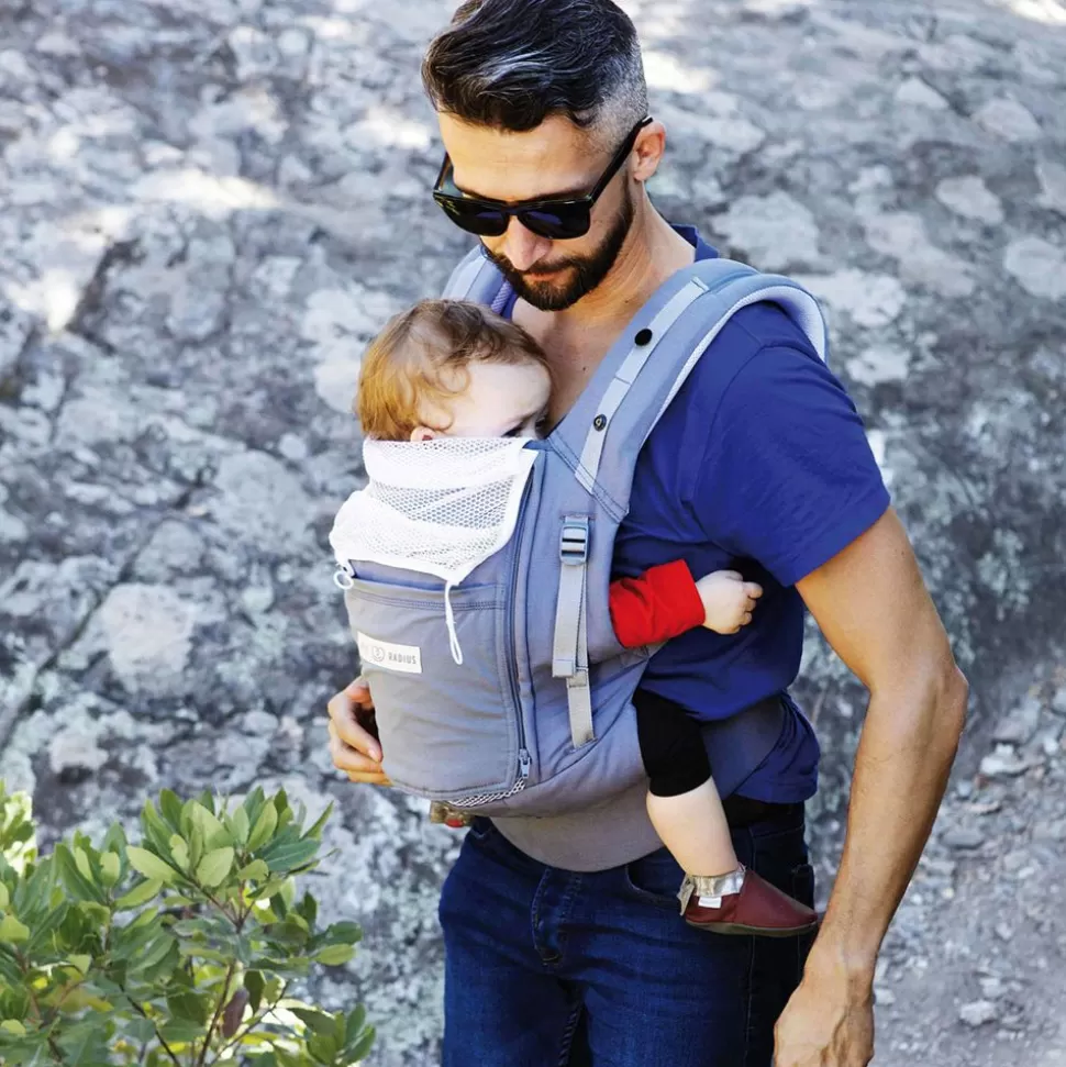 Porte-Bebe Physiocarrier Et Booster Pack - Gris | Love Radius Discount