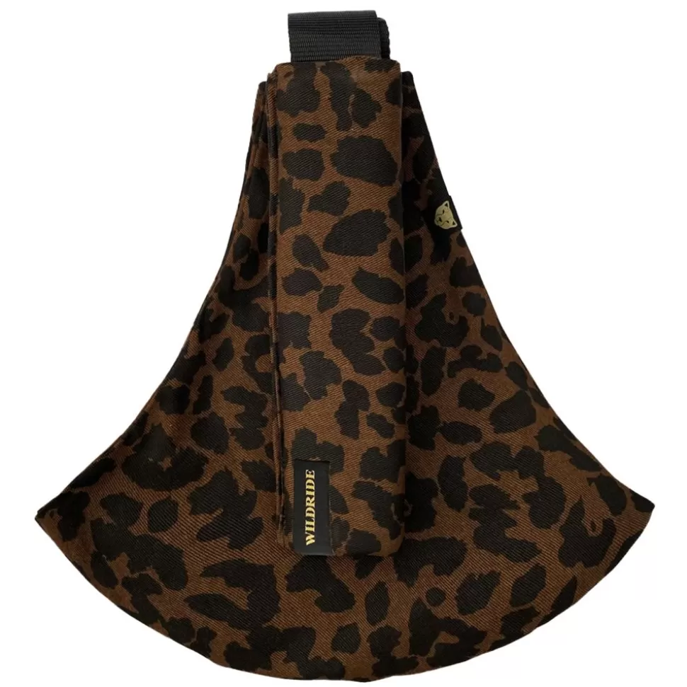 Porte-Bebe Pour Grand Enfant - Leopard Marron | Wildride Shop