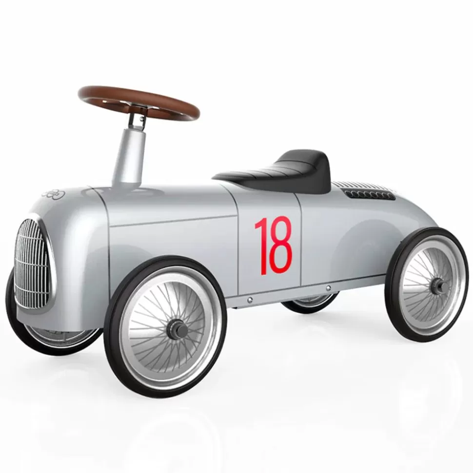 Porteur Roadster Auto Union Type C - Argent | Baghera New