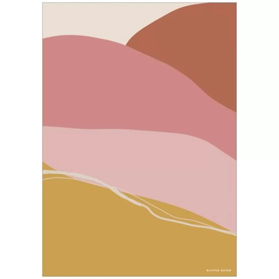 Poster Reversible Horizon - Pink | Little Dutch Best