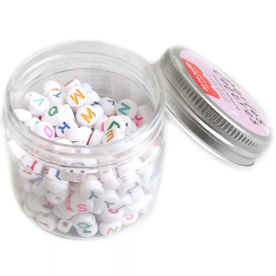 Pot De Perles Lettres - Multicolore Et Blanc | La Petite Epicerie Best Sale