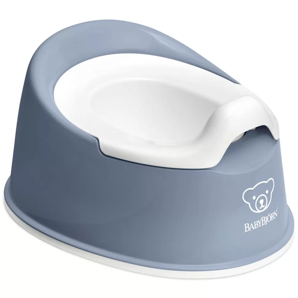 Pot Smart - Bleu Profond Et Blanc | BabyBjörn Clearance