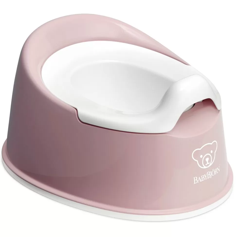 Pot Smart - Rose Pastel Et Blanc | BabyBjörn Clearance