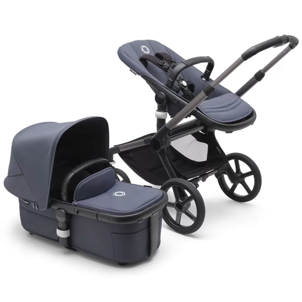 Poussette Citadine Fox5 Complete Chassis Graphite - Bleu Tonnerre | Bugaboo Clearance