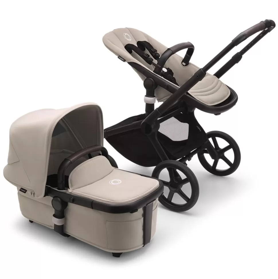 Poussette Citadine Fox5 Complete Chassis Noir - Desert Taupe | Bugaboo Fashion