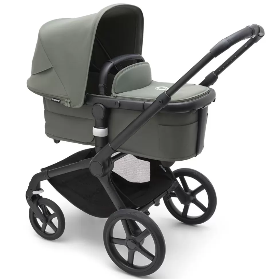 Poussette Citadine Fox5 Complete Chassis Noir - Vert Foret | Bugaboo Hot