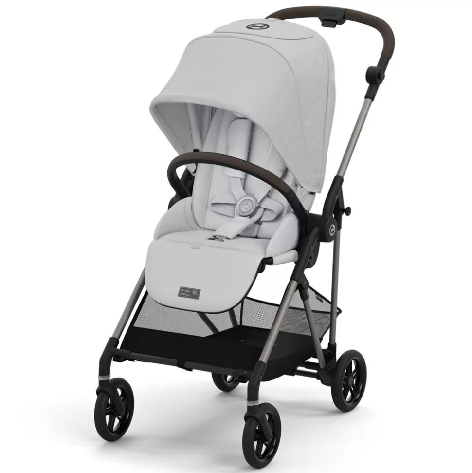 Poussette Citadine Melio 4 Chassis Tpe - Fog Grey | Cybex Cheap