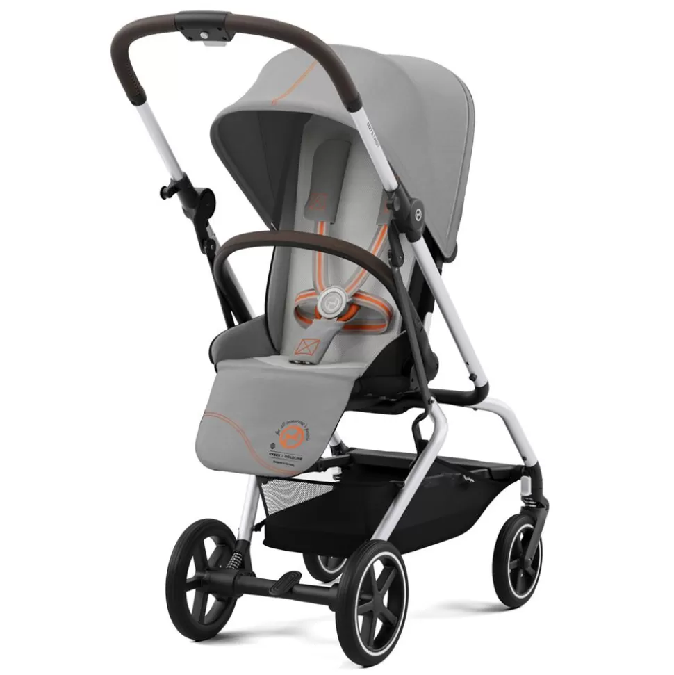 Poussette Compacte Eezy S Twist+2 Chassis Silver - Lava Grey | Cybex Cheap