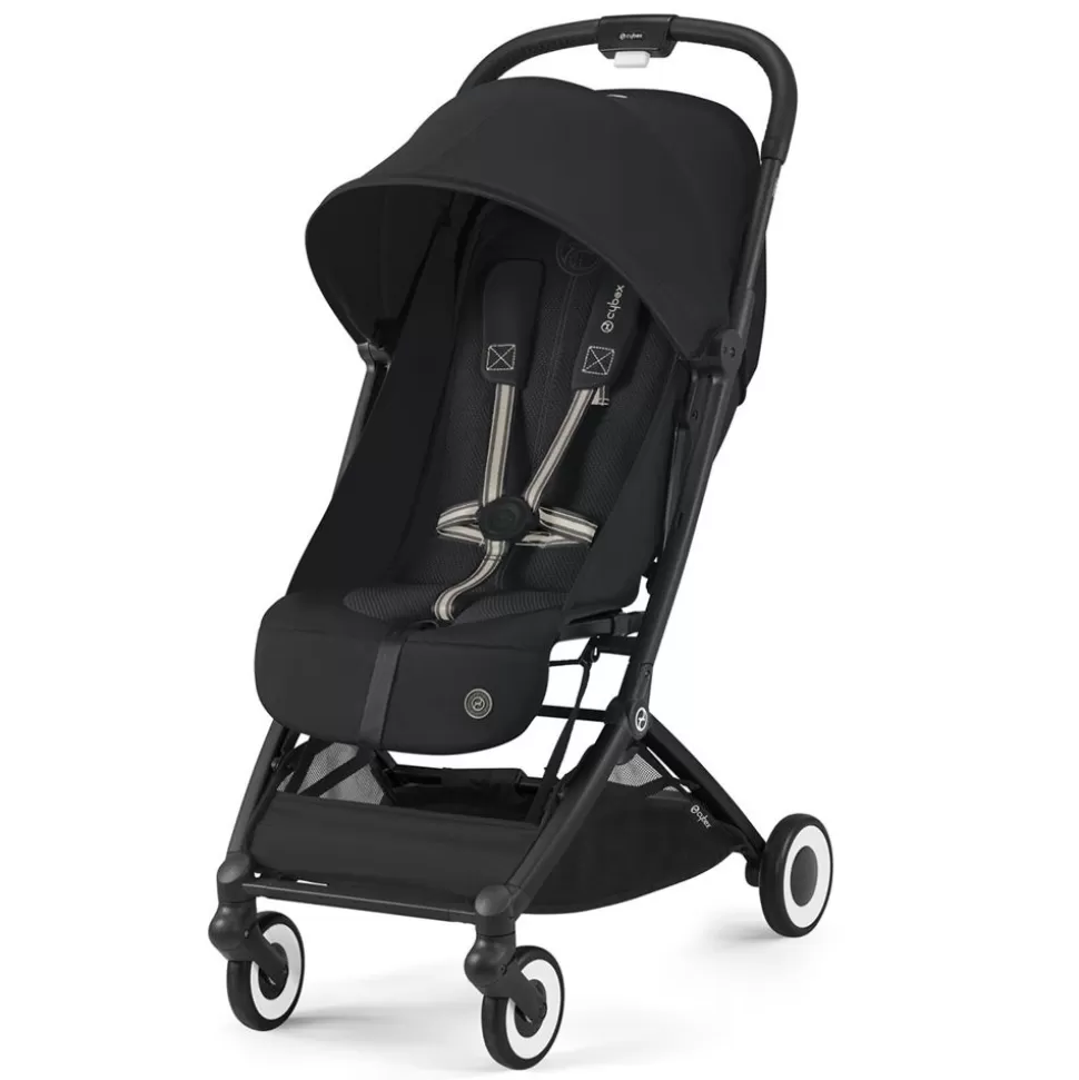 Poussette De Voyage Ultra-Compacte Orfeo Chassis Black - Magic Black | Cybex Flash Sale