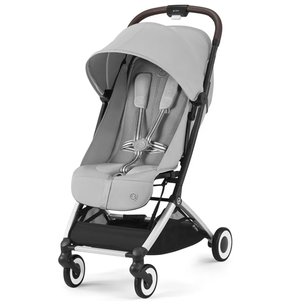 Poussette De Voyage Ultra-Compacte Orfeo Chassis Silver - Fog Grey | Cybex Flash Sale